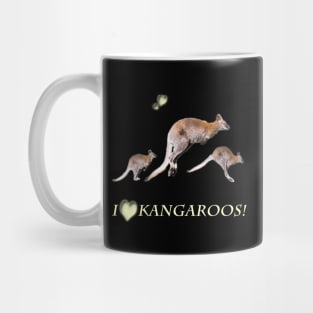 Australia Gift idea photo i love kangaroos Mug